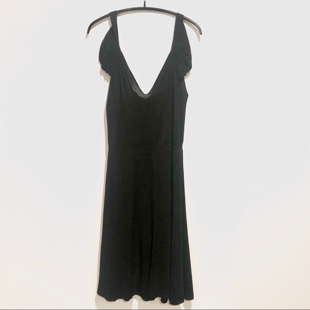French connection black sexy dress size 6